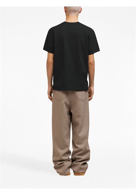 t-shirt adc nisex nera AMI PARIS | BFUTS003.724001